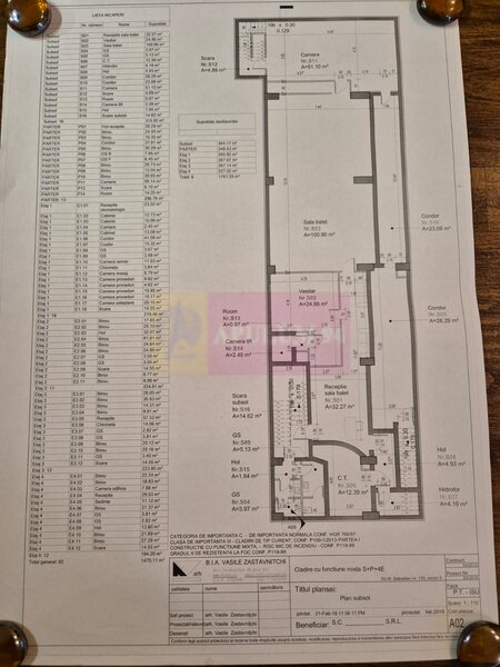 Spatiu Demisol 106 mp | Intrare Separata + Toate Utilitatile Incluse
